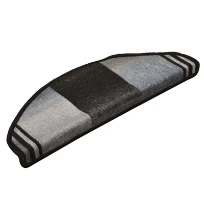 Immagine prodotto di Tappetini per Scale Autoadesivi 10 pz 65x21x4 cm Nero e Grigio