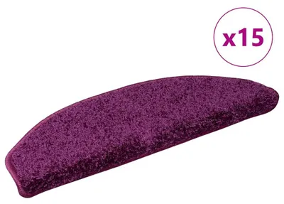 Zdjęcie produktu dla Vidaxl - Maty schodowe 15 ST 65x21x4 cm fioletowe