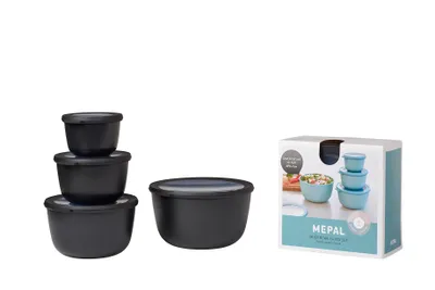Productafbeelding van Multikom Cirqula 4-delige set (500+1000+2000+3000) - Nordic black