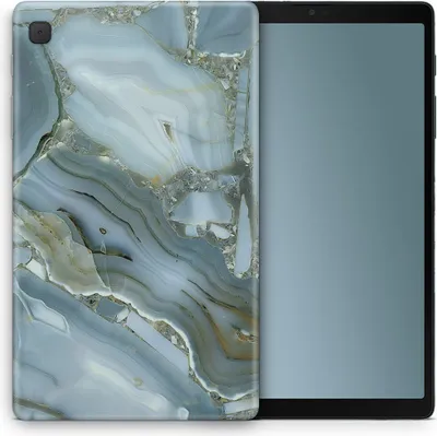 Immagine prodotto di Custodia in silicone per tablet Apple, con protezione e design, scegli il modello: Apple iPad mini 4, scegli il motivo: Marmo blu