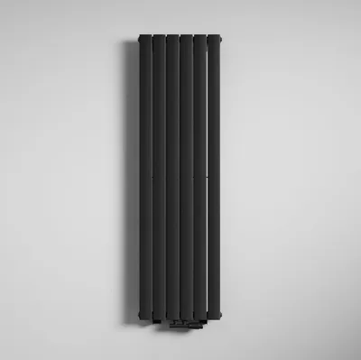 Produktbild von Mai & Mai Badheizkörper flach 160x46cm in Anthrazit Mittelanschluss Paneelheizkörper Vertikal Handtuchwärmer Badheizung Einlagig Ohne Heizstab