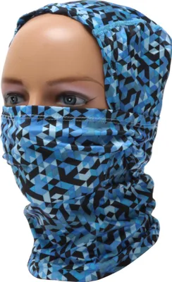 Produktbild von Vollgesichtsmaske Polyester Gitter Gesichtsmaske Winddicht Schnelltrocknend Blau 1 Stück