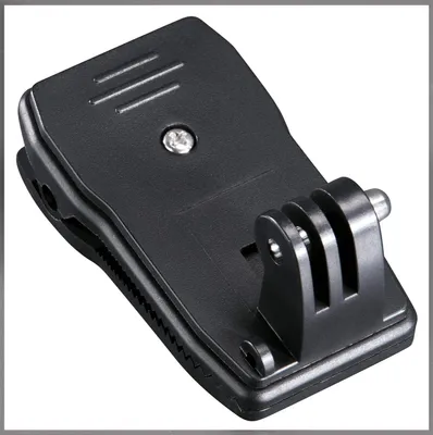 Produktbild von Hama Mounting Clamp 360° - Stützsystem - Klemmmontage - für GoPro HD HERO, HD HERO2, HERO3, HERO4, HERO4 Session, TomTom Bandit (00004395)