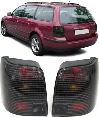 Obrázok produktu pre Zadné svetlá v čiernej farbe pre VW Passat 3B B5 kombi