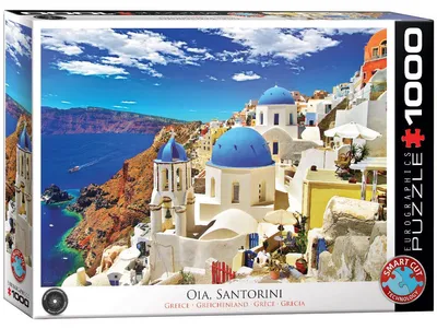 Zdjęcie produktu dla Puzzle 1000 elementów Oia Santorini Grecja