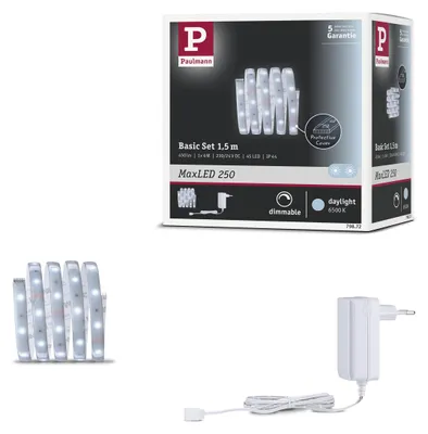 Produktbild von Paulmann MaxLED 250 LED Strip Tageslichtweiß Basisset