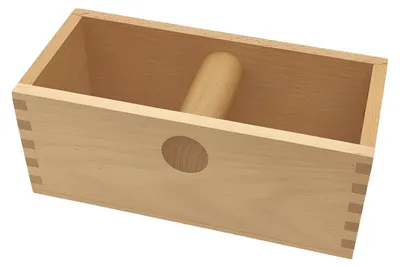 Kaffeesatzbox aus Akazienholz, Barista-Zubehör, 22x10x9 cm