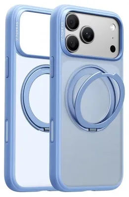 Zdjęcie produktu dla Etui MagSafe do telefonu Apple iPhone 18 Pro / 17 Pro, marki Torras, model Ostand O1 Guardian, kolor niebieski