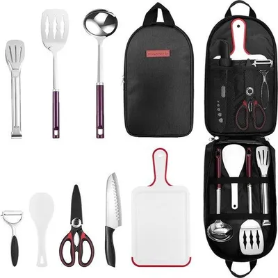 Produktbild von Famanu Campingkochgeschirr - Kochset für Camping und Outdoor