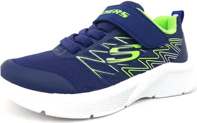 Immagine prodotto di Skechers Microspec scarpe sportive bambini sneaker formazione scarpa blu tempo libero, numero di scarpe: 37 EU