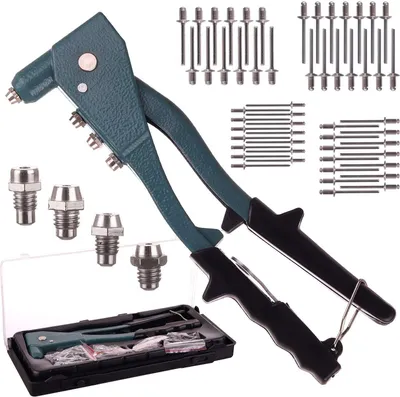 Image de Riveteuse manuelle + rivets professionnels en aluminium Technic SK2514