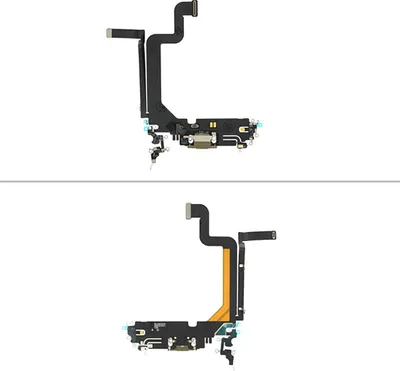 Produktbild von Ladebuchse / Connector für iPhone 14 Pro Max, gold