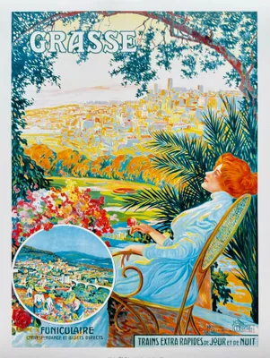 Immagine prodotto di Grasse - Funicolare - Poster 30x40 cm