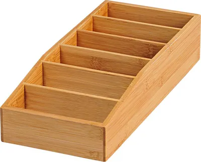 Produktbild von Kesper | Úložný box, materiál: bambus s certifikátem , rozměry: 15 x 35 x 7 cm, barva: hnědá | 70822