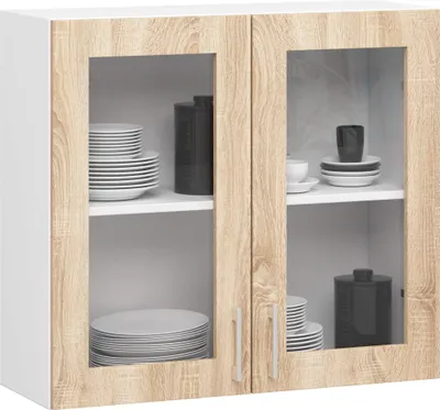Produktbild von Hängeschrank | Wandschrank | 2 Türen, Soft-Close, 80 × 72 × 31 cm