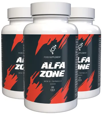 Obrázek produktu pro Alfazone - 180 kapslí (3x 60 kapslí), balení po 3 kusech