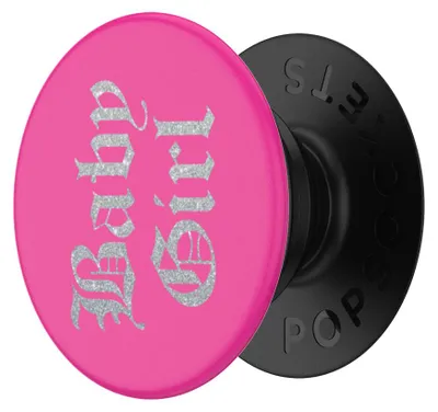 Image de PopSockets, PopGrip Baby Girl pour smartphones, noir