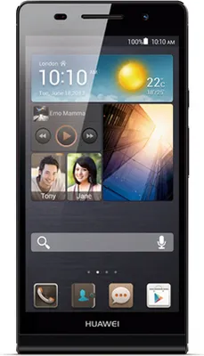 Produktbild von Huawei Ascend P6, 11,9 cm (4.7"), 2 GB, 8 GB, 8 MP, Android 4.2.2, Schwarz