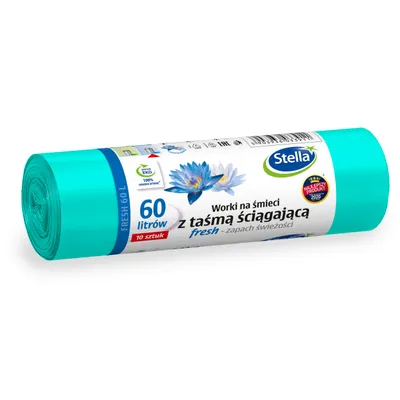 Obrázek produktu pro PYTLE NA ODPAD 60 L pytle na odpad pytle na odpad pytle na odpad 10 kusů