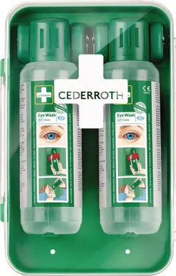 Produktbild von CEDERROTH Eye-Wash-Cabinet, 2 x 500ml