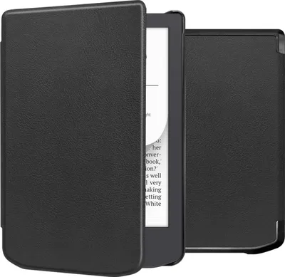 Productafbeelding van imoshion Slim Hard Case Bookcase voor de Pocketbook Verse / Verse Lite / Verse Pro / Vivlio Light / Light HD - Zwart