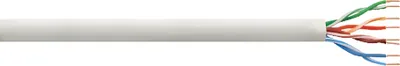 Produktbild von LogiLink Kat.6, 100 m Netzwerkkabel Grau Cat6 U/UTP (UTP)