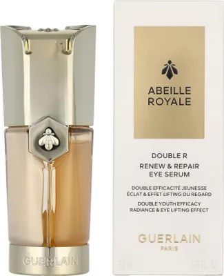 Zdjęcie produktu dla Guerlain Abeille Royale Double R Renew & Repair Eye Serum, Serum do oczu, 20 ml, Kobiety, Przeciw cieniom, Krem przeciwzmarszczkowy, Pouczający, Liftingujący, Skóra uniwersalna, Buteleczka z pompką