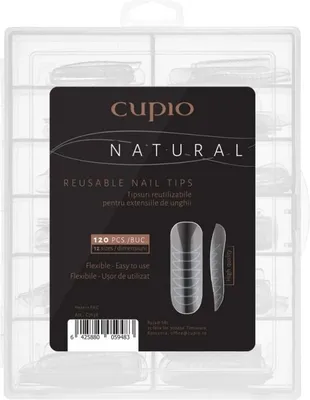 Produktbild von Cupio RevoShapes Tips wiederverwendbar - Natural 120 Stück