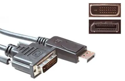 Immagine prodotto di Eminent 1,8 m DisplayPort/DVI -D 1,8 m DisplayPort DVI-D Nero (AK3995)