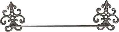 Produktbild von Clayre & Eef Handtuchhalter 58x6x15 cm Braun Eisen