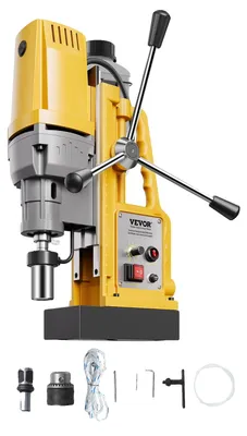 Immagine prodotto di Carotatrice magnetica VEVOR, 1400 W, diametro 50 mm, 13000 N, velocità 750 giri/min, adatta per superfici metalliche, industria, fai da te