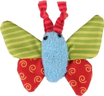 Produktbild von Katzenspielzeug yowly butterfly multi 9 cm Katze