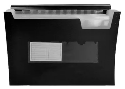 Produktbild von Ordnungsmappe Liderpapel FU35 Schwarz A4