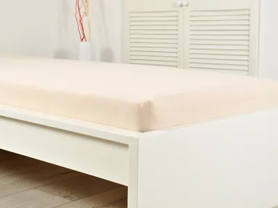 Obrázok produktu pre Froté plachta do detskej postieľky EXCLUSIVE 70x140 cm krémová