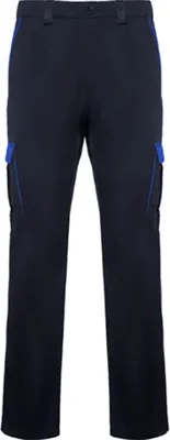 Immagine prodotto di Roly Workwear PA8408 | Pantaloni Trooper 38 a 60 - Colore: Navy Blue 55/Royal Blue 05 - Taglia: 58