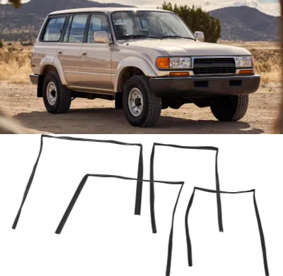 Immagine prodotto di Guarnizione per finestrini 68152-60011 Guarnizione in gomma per porte Ricambio per Toyota Land Cruiser FZJ80 FJ80