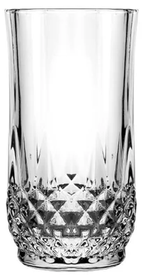 Immagine prodotto di set di 6 bicchieri da 235 ml trasparenti - design vintage retrò