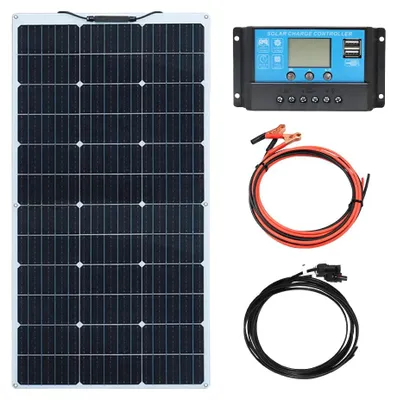 Obrázok produktu pre Solárny panel – monokryštalický – 12V – 100W – flexibilný a ľahký – pre loď