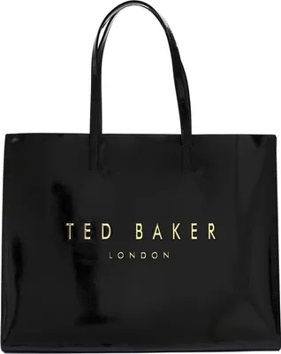 Produktbild von Ted Baker Schultertasche Crikon Crinkle Icon Bag Black schwarz