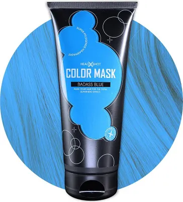 Produktbild von Headshot Color Mask Haarmaske Badass Blue (200 ml)