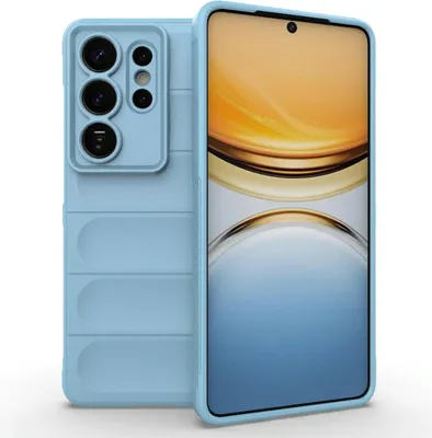 Produktbild von Mobigear Bumpy  Samsung Galaxy S26 Ultra Hülle Flexibles TPU Backcover - Blau