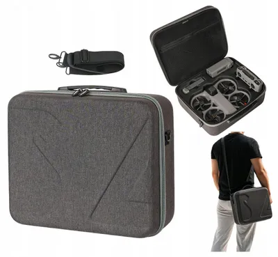 Productafbeelding van Beschermhoes, tas, koffer, harde case voor RC 2 controller + 5 batterijen / DJI Avata 360 / AT3-B178-GY / B178 / Grijs