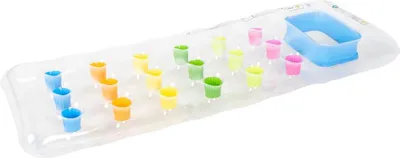 Produktbild von Strandmatratze für das Schwimmen am Wasser See Meer 1-Personen 190x70cm 27131 Transparent