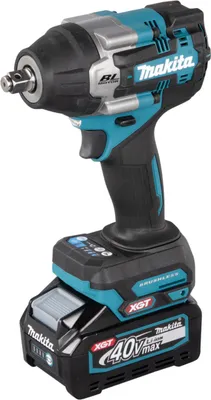 Produktbild von Makita TW007GM201, Schlagschrauber, Bürstenlos, Schwarz, Blau, 1/2", 2300 RPM, 760 Nm