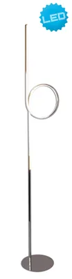 Zdjęcie produktu dla Loop / lampa podłogowa LED / chrom
