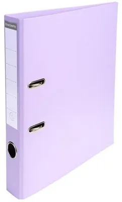 Productafbeelding van Exacompta, 10 ringbanden, PVC, A4, rugbreedte 50 mm, kleur lila, artikelnummer 53507E