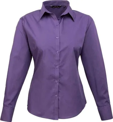 Image de Premier - Chemisier pour femmes à manches longues LT4522 (XL) (violet)