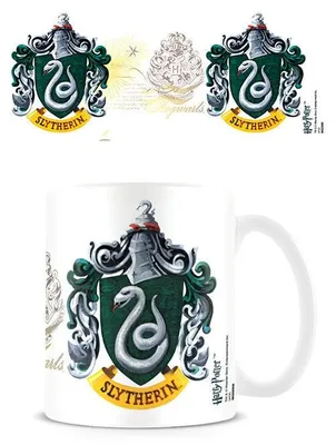 Produktbild von Slytherin-Tasse für Heißgetränke, Keramik, 11 oz