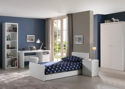 Produktbild von Kleiderschrank Robin 2-trg., Weiß