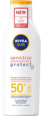 Produktbild von Nivea Sun Sensitive Sonnenmilch LSF 50+ (200 ml)